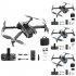 X28 RC Drone Smart Obstacle Avoidance Optical Flow Aerial Photography GPS RC Quadcopter Toys For Kids Christmas Birthday Gifts Blue
