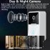 X3 Pro Smart Wireless Doorbell Hd Camera Night Vision Video Intercom Home Security Monitor Door Bell White