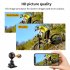 X3 WiFi Mini Camera HD Camera Recorder Sports Security Monitoring Camera For Driving Riding Home Security Guard black