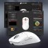 X3 Wireless Mouse 6 Adjustable Dpi Tri Mode Connection Lightweight Gaming Mouse Black