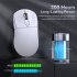 X3 Wireless Mouse 6 Adjustable Dpi Tri Mode Connection Lightweight Gaming Mouse Black