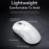 X3 Wireless Mouse 6 Adjustable Dpi Tri Mode Connection Lightweight Gaming Mouse Black