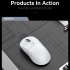X3 Wireless Mouse 6 Adjustable Dpi Tri Mode Connection Lightweight Gaming Mouse Black