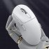 X3 Wireless Mouse 6 Adjustable Dpi Tri Mode Connection Lightweight Gaming Mouse Black with Anti Slip Sticker
