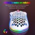 X300 Computer Mouse Wired Ergonomic 7200DPI 12 RGB Lighting Wired Gaming Mouse Mice For Laptop PC Gamer White