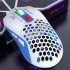 X300 Computer Mouse Wired Ergonomic 7200DPI 12 RGB Lighting Wired Gaming Mouse Mice For Laptop PC Gamer White