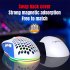 X300 Computer Mouse Wired Ergonomic 7200DPI 12 RGB Lighting Wired Gaming Mouse Mice For Laptop PC Gamer White