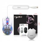 X300 Computer Mouse Wired Ergonomic 7200DPI 12 RGB Lighting Wired Gaming Mouse Mice For Laptop PC Gamer blue