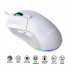 X300 Computer Mouse Wired Ergonomic 7200DPI 12 RGB Lighting Wired Gaming Mouse Mice For Laptop PC Gamer White