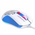X300 Computer Mouse Wired Ergonomic 7200DPI 12 RGB Lighting Wired Gaming Mouse Mice For Laptop PC Gamer White