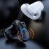 X33 Clip on Open Ear Headphones Painless Bone Conduction Bluetooth compatible Headset Sports Earphones Black Boxed