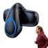 X33 Clip on Open Ear Headphones Painless Bone Conduction Bluetooth compatible Headset Sports Earphones Black Boxed