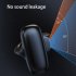 X33 Clip on Open Ear Headphones Painless Bone Conduction Bluetooth compatible Headset Sports Earphones Black Boxed