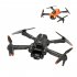 X39 Mini Drone 4k HD Dual Esc Camera Optical Flow Obstacle Avoidance Foldable Quadcopter RC Drone Black 1 Battery