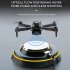 X39 Mini Drone 4k Hd Dual Esc Camera Optical Flow Positioning Obstacle Avoidance Foldable Quadcopter Black 1 battery