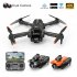 X39 Mini Drone 4k Hd Dual Esc Camera Optical Flow Positioning Obstacle Avoidance Foldable Quadcopter Orange 2 batteries