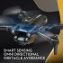 X39 Mini Drone 4k Hd Dual Esc Camera Optical Flow Positioning Obstacle Avoidance Foldable Quadcopter Orange 2 batteries