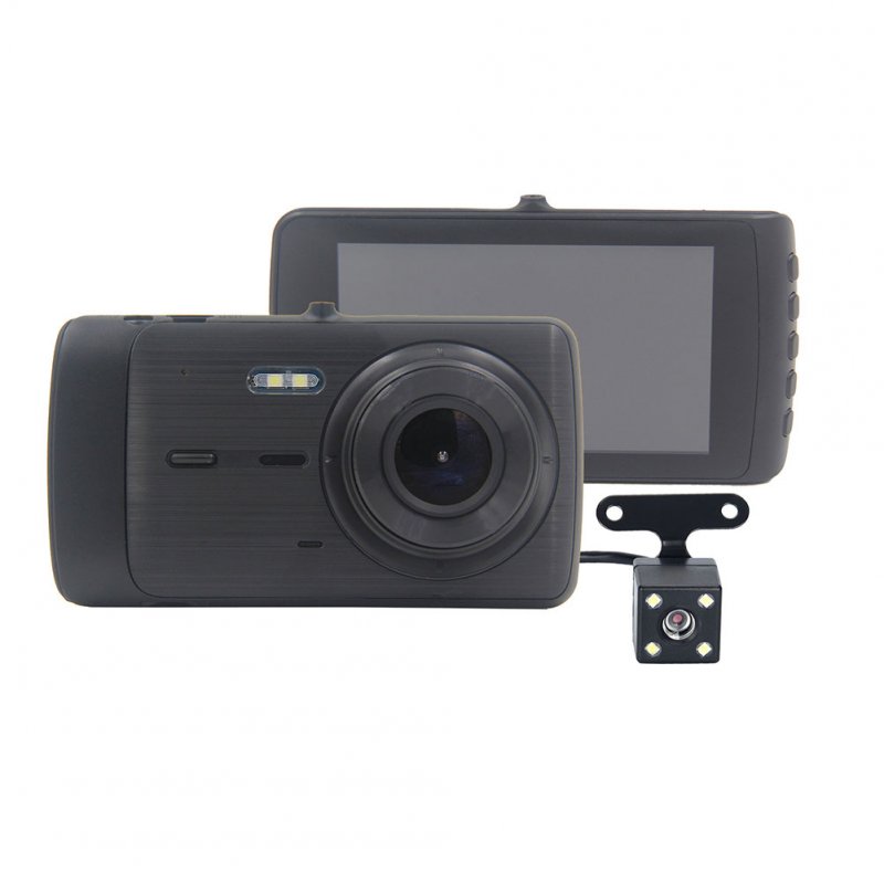 X402 HD 1080P Wide Angle 4-inch IPS Screen Fr
