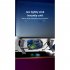 X42 Diameter 10cm Semiconductor Cooler Cooling Fan Fast Charging Magnetic Suction Radiator For Mobile Phone Tablet Iron gray