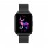X5 Intelligent Watch Ip67 Waterproof Full Touch screen Sport Fitness Smartwatch Compatible For Android Ios HarmonyOS black