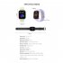 X5 Intelligent Watch Ip67 Waterproof Full Touch screen Sport Fitness Smartwatch Compatible For Android Ios HarmonyOS black