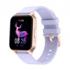 X5 Intelligent Watch Ip67 Waterproof Full Touch-screen Sport Fitness Smartwatch Compatible For Android Ios HarmonyOS Purple