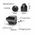 X5 Mini Camera Lightweight Portable Clear Night Vision Camera Mini Cam Video Full HD 1080P Black