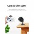 X5 Mini Wifi Wireless Camera Hd Wide angle No light Infrared Night Vision Motion Detection Network Remote Home Security Camcorder black