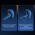 X5 Wireless Earbuds Bass Stereo Sound Earphones With Hanging Earhook Noise Canceling Headset For Running Workout Sports black