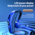 X5 Wireless Earbuds Bass Stereo Sound Earphones With Hanging Earhook Noise Canceling Headset For Running Workout Sports blue