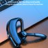 X5 Wireless Earbuds Bass Stereo Sound Earphones With Hanging Earhook Noise Canceling Headset For Running Workout Sports blue