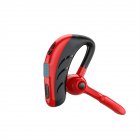 X5 Wireless Earbuds Bass Stereo Sound Earphones With Hanging Earhook Noise Canceling Headset For Running Workout Sports red