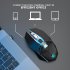 X5 Wireless Gaming Mouse Rechargeable 500mAh Battery Bluetooth 3 0 5 0 2 4G Wireless Optical Mice Adjustable DPI Levels for Laptop PC Mac white
