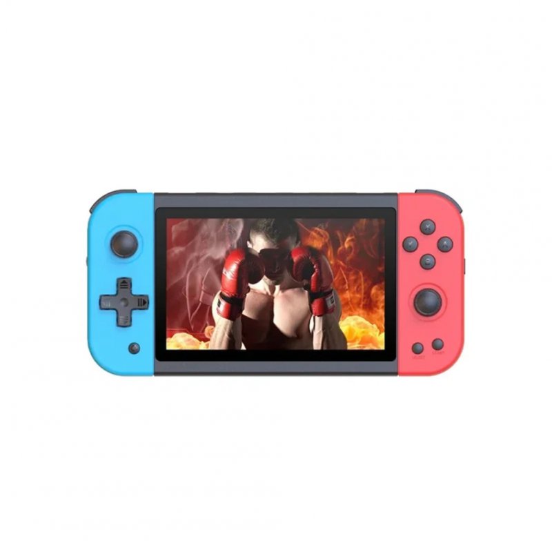 X51 Handheld Game Console with 5.0 Inch Screen 3D Joystick Game Controller 64GB
