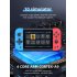 X51 Handheld Game Console with 2500mAh Rechargeable Battery 5 0 Inch Screen 3D Joystick Game Controller 64GB Red Blue