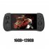 X55 Handheld Game Console 5 5 Inch Screen 4000mah Rechargeable Battery Game Console Black 16gb 64gb