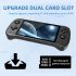 X55 Handheld Game Console 5 5 Inch Screen 4000mah Rechargeable Battery Game Console Black 16gb 64gb