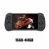 X55 Handheld Game Console 5 5 Inch Screen 4000mah Rechargeable Battery Game Console Black 16gb 64gb