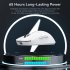 X6 3 Modes Mouse High Precision Mice Portable 2 4G Wireless Connection Mouse RGB Lighting Rechargeable Black