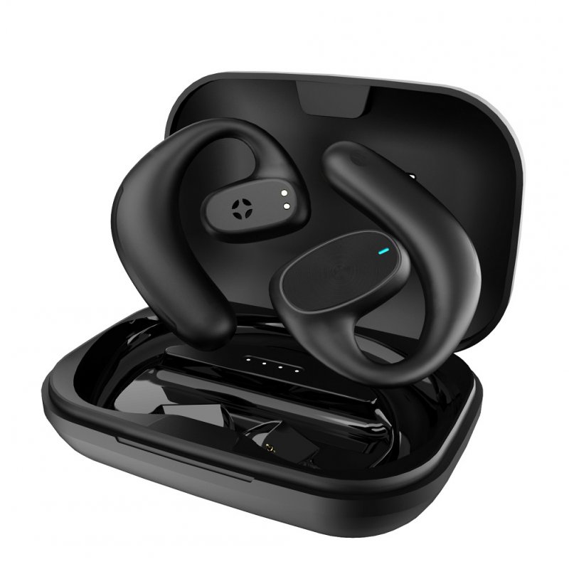 X6 Bluetooth Headset Binaural with Charging Bin Air Conduction Business Stereo
