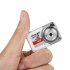 X6 Digital HD Camera Mini Thumb Camera With Keychain Mic Support TF Card DV Cam For Teens Students Kids silver gray