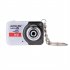 X6 Digital HD Camera Mini Thumb Camera With Keychain Mic Support TF Card DV Cam For Teens Students Kids silver gray