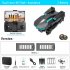 X6 Pro Mini Drone for Beginners 4k HD Camera Wifi Fpv RC Drones 120   Adjustable Lens Foldable 1 Camera 2 Batteries