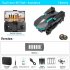 X6 Pro Mini Drone for Beginners 4k HD Camera Wifi Fpv RC Drones 120   Adjustable Lens Foldable 2 Camera 2 Batteries