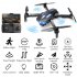 X6 Pro Mini Drone for Beginners 4k HD Camera Wifi Fpv RC Drones 120   Adjustable Lens Foldable 2 Camera 2 Batteries