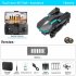X6 Pro Mini Drone for Beginners 4k HD Camera Wifi Fpv RC Drones 120   Adjustable Lens Foldable 2 Camera 3 Batteries