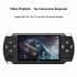 X6 Video Game Console Player 4 3 inch HD Screen Video Playback No Conversion Required White 8G