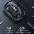 X6pro Air Conduction Headset Digital Display Wireless Bluetooth Earphones with Charging Case Black