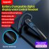 X7 Bluetooth Headset With Replaceable Battery Power Display Voice Control Driving Business Earphone black Single battery boxed