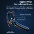X7 Bluetooth Headset With Replaceable Battery Power Display Voice Control Driving Business Earphone black Dual batteries boxed